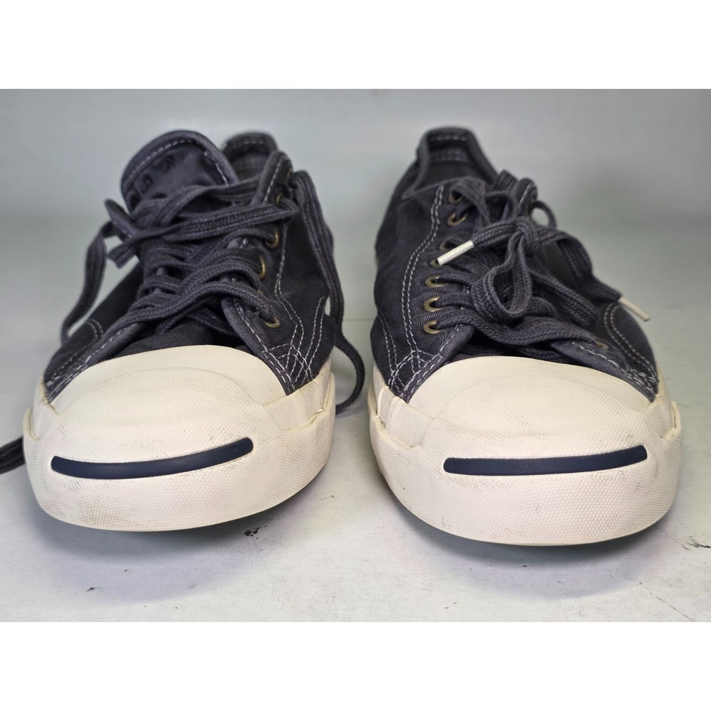 Converse Jack Purcell Men's Size 11 Women's 12.5 Navy Casual Sneakers Low Shoes - Picture 9 of 14